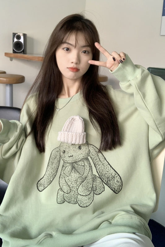 Women's Round Neck Sweater Super Hot Design
