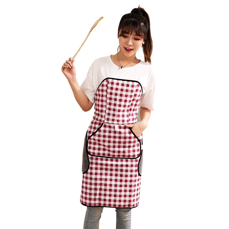 Waterproof and oil drain apron
