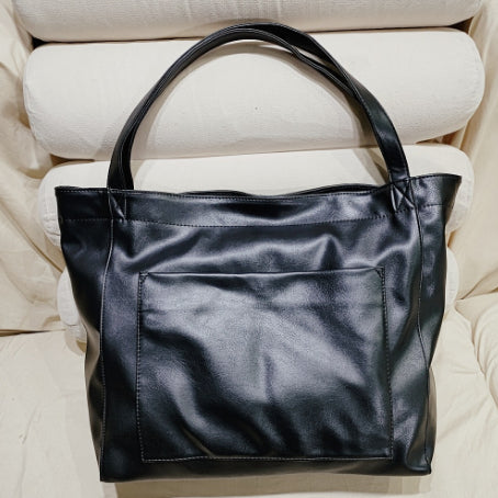 Women's Big Bag Strap Soft Leather Portable Shoulder