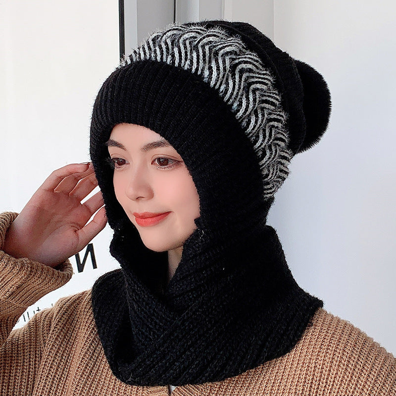 Women's All Match Woolen Scarf Hat