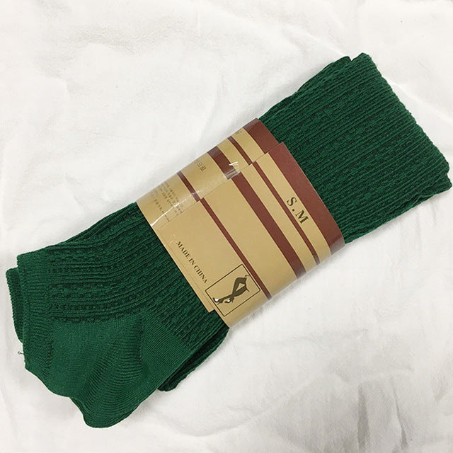 Twist cotton stepping romper socks