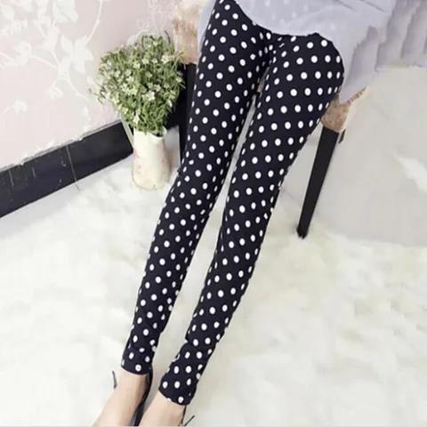 Frayed Cropped Trousers Slim Stretch Leggings