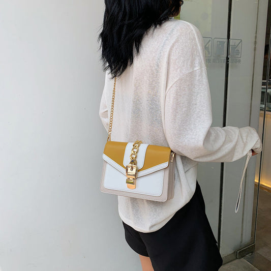 Small Polyester and Cotton Contrast Bag