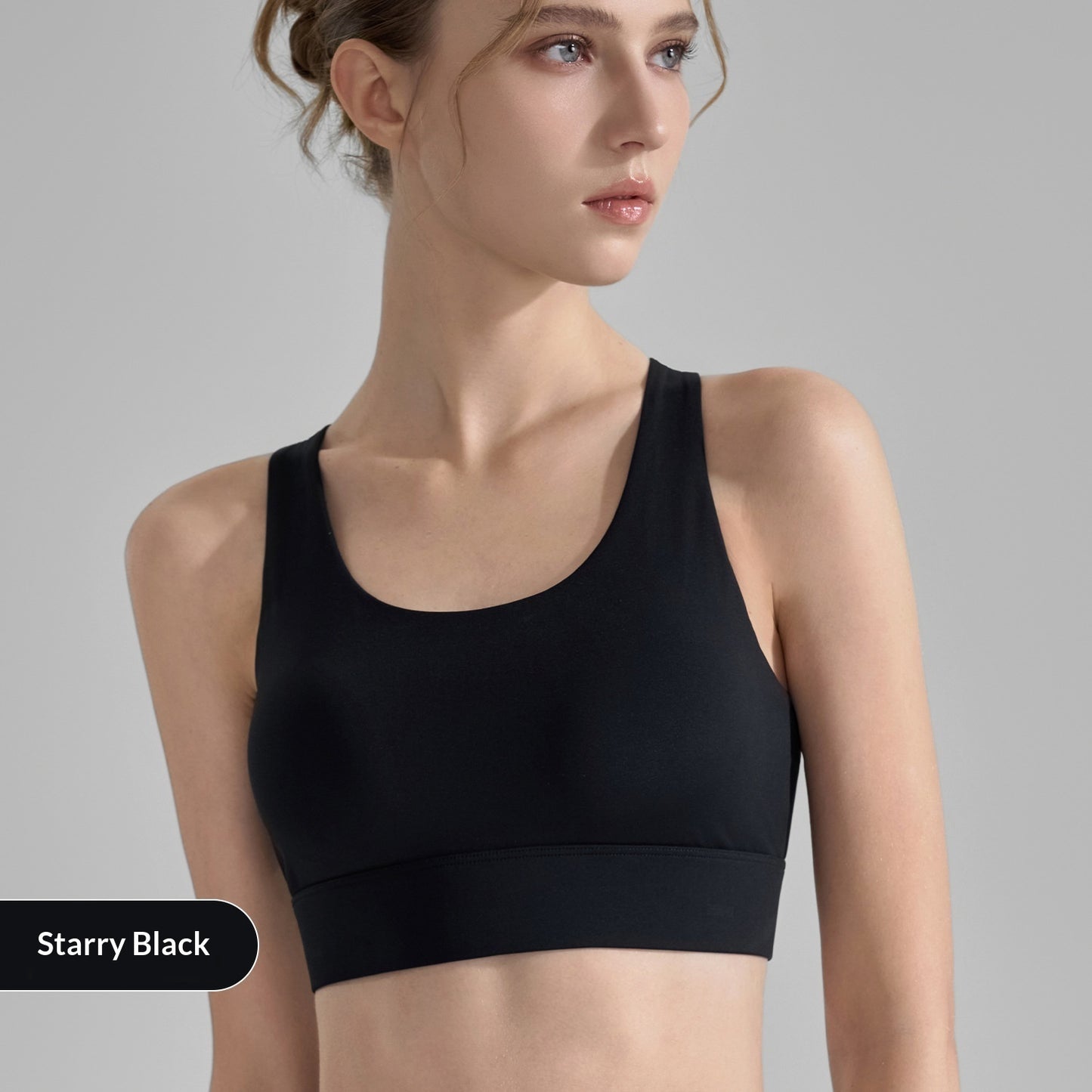 Cross Back Yoga Fixed Cup With Side Support Fitness Vest
