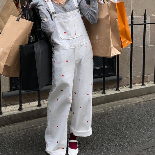 Retro Loose Straight Casual Wide-leg Trousers