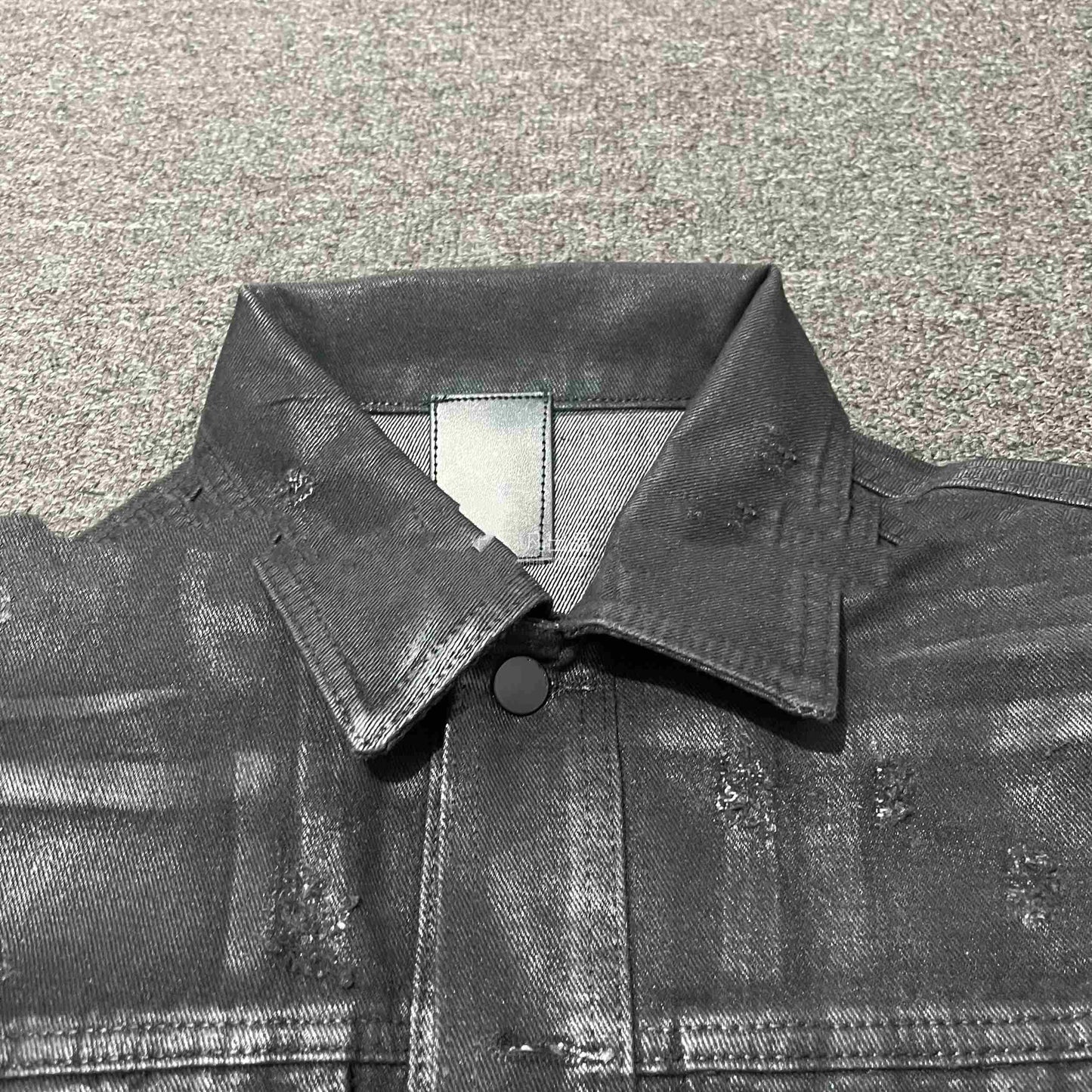 Denim Coat Archive Short Slim Jacket