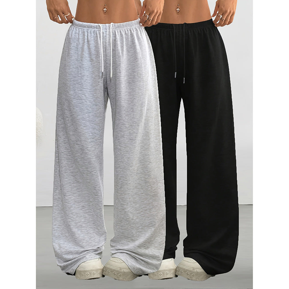Loose, Casual Wide-leg Pants That Create A Slimming Look