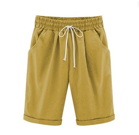 Summer casual pants, women's five-pants, thin section, wearing a pair of pants, large size