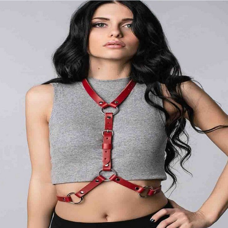 Shiny PVC vinyl sling