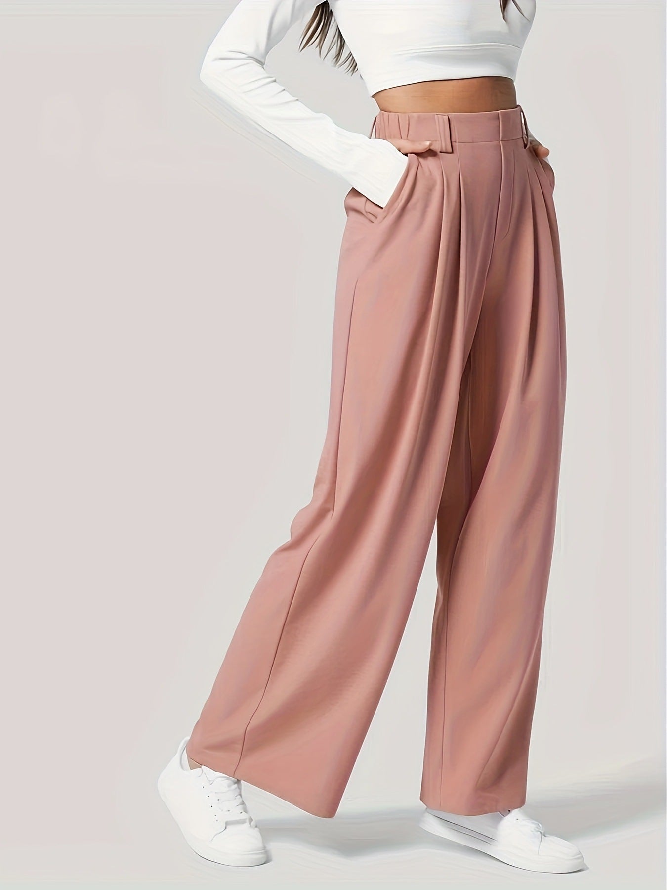 Waffle Side Pocket Casual Trousers