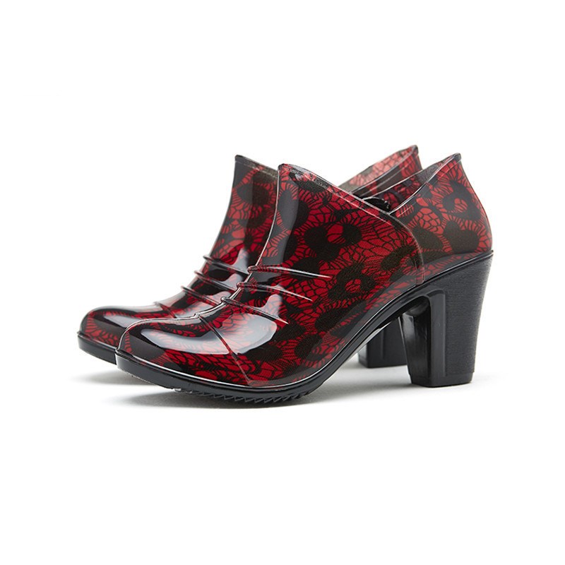 Lightweight And Comfortable High Heel Ankle Boots