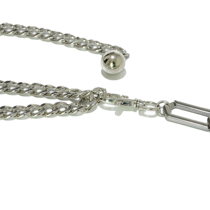 Small Metal Iron Chain Waist Chain Ladies Personalized Decoration