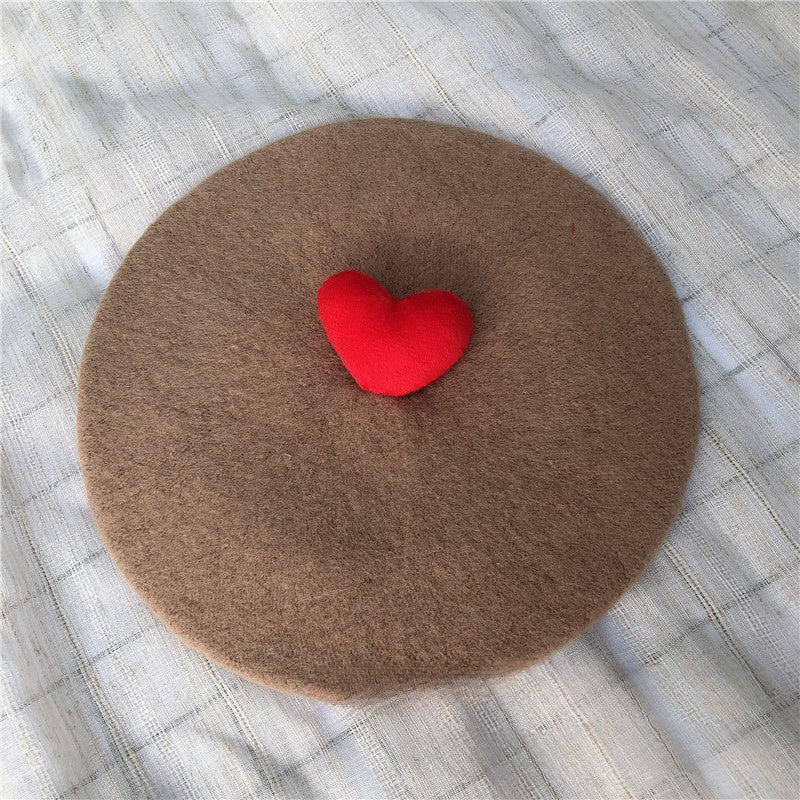 Wool Painter Japanese INS Same Love Parent-child Beret