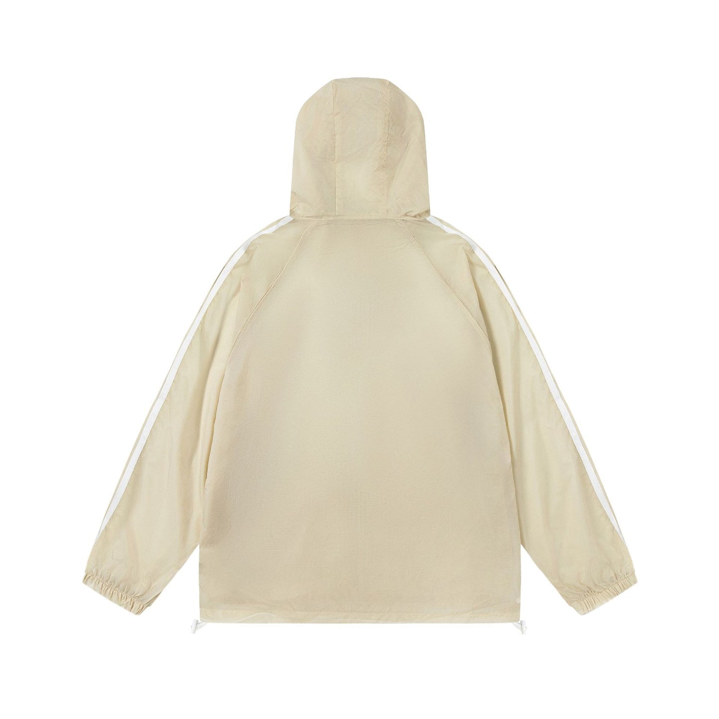 Men's Long-sleeved Loose Half-zip Hooded Jacket