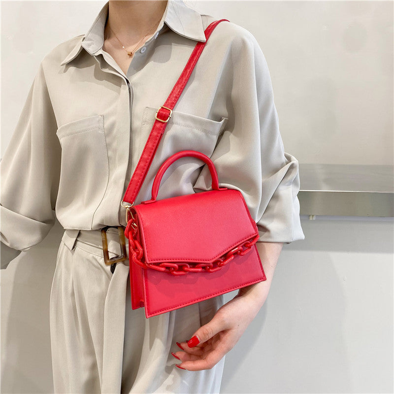 Candy Color  One-shoulder Messenger Bag