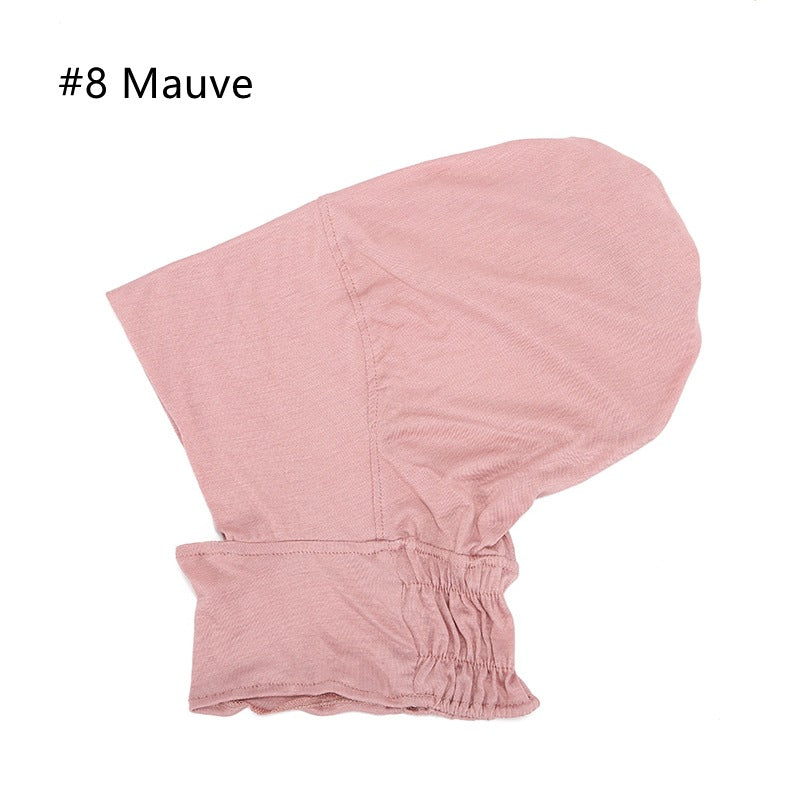 New Modal Elastic Bottoming Hat High Elastic Mercerized Cotton
