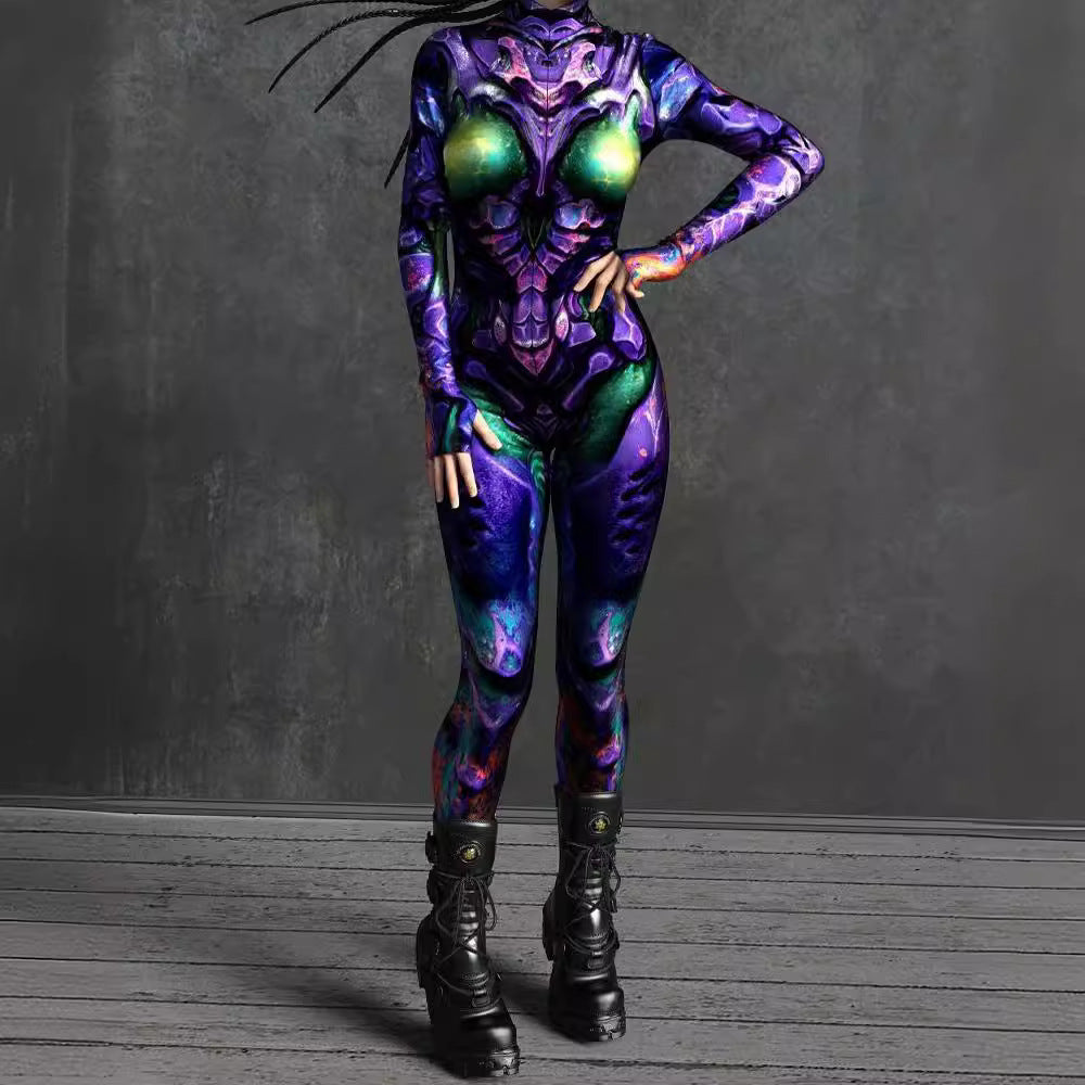 Halloween Tights 3D Digital Printing Play Costume