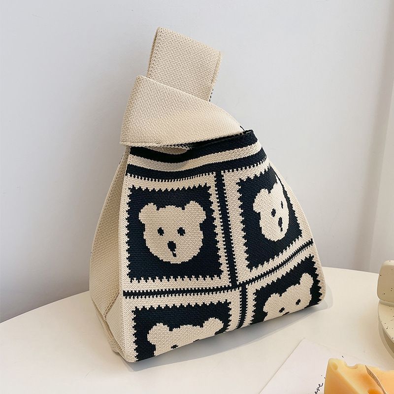 Women's Knitted Bag All-match Casual Handbag