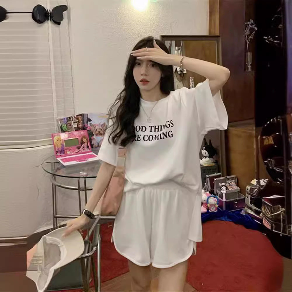 Women's Summer Loose Korean-style Casual Student Outfit