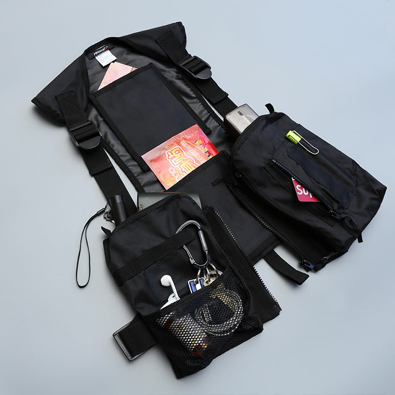 Multi-pocket function warm baby tactical vest