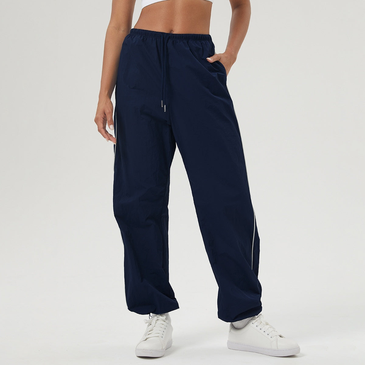 Autumn And Winter New Leisure Cargo Loose Trousers For Women