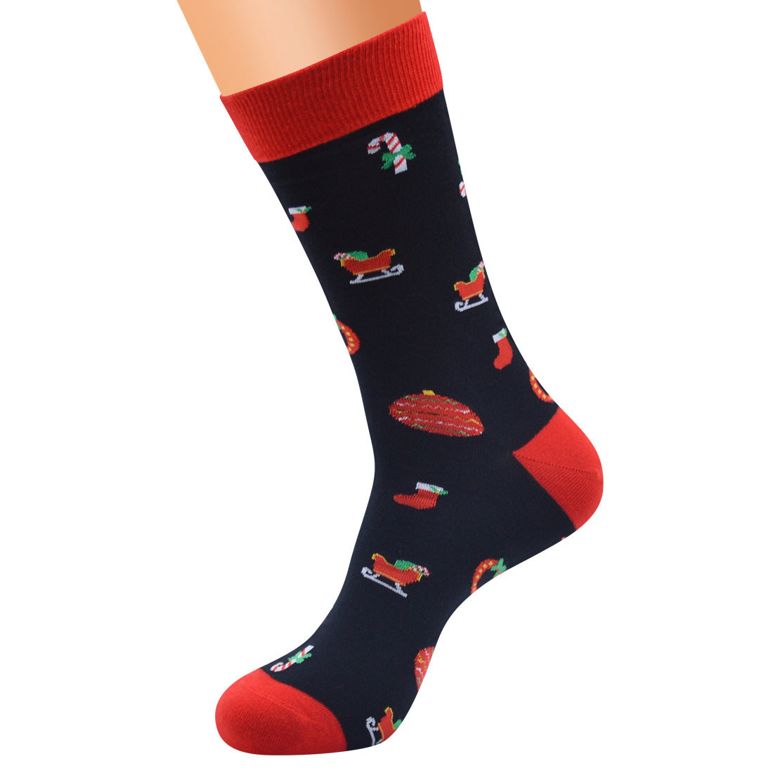 Christmas Stockings Children's New Men's Mid-calf Extended
