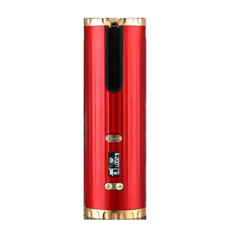 Charging wireless smart curling iron