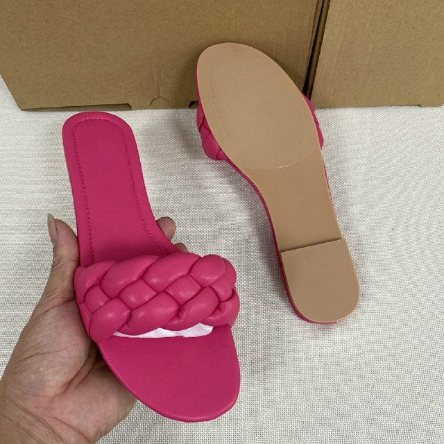 New Sponge Woven Sandals And Slippers
