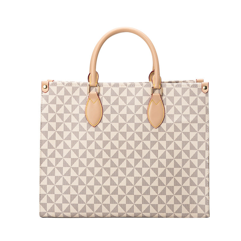 Ny Fashion Pendler Dame Tote Taske Stor Kapacitet Enkelt Skuldertaske