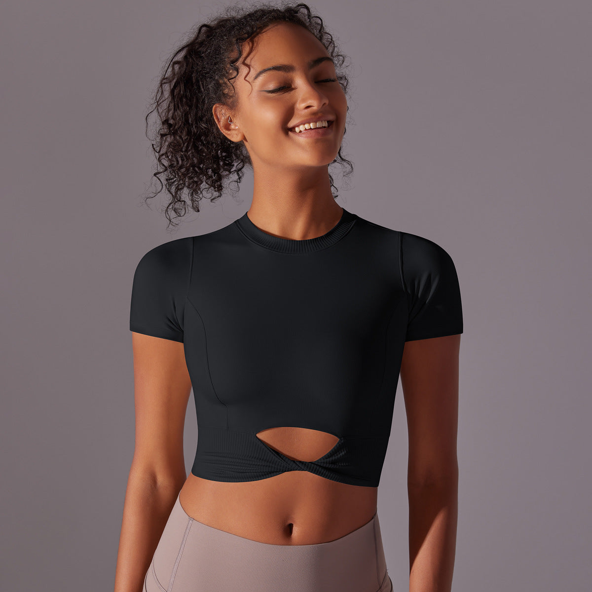 Tight Sports Breathable High Elastic Short Sleeve
