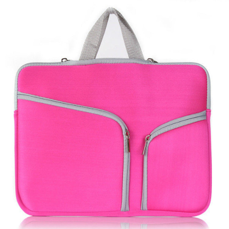 Colorful Multi-pocket Laptop Sleeve Bag