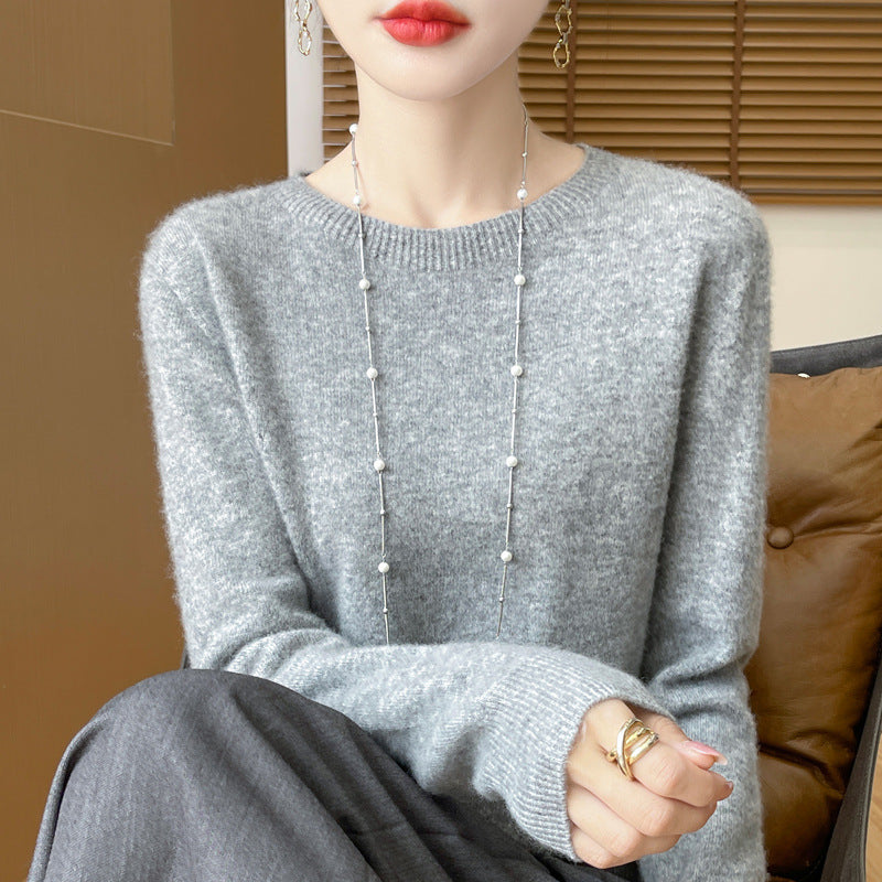 Dame Sweater Løs Inder Sweater