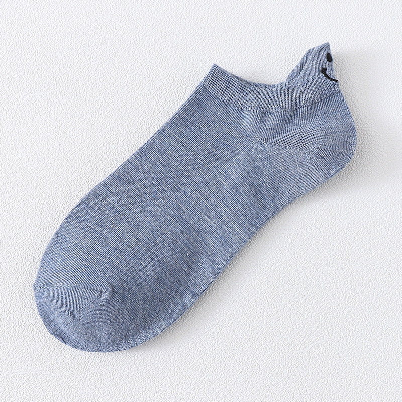 Socks Personalized Heel Embroidered Face