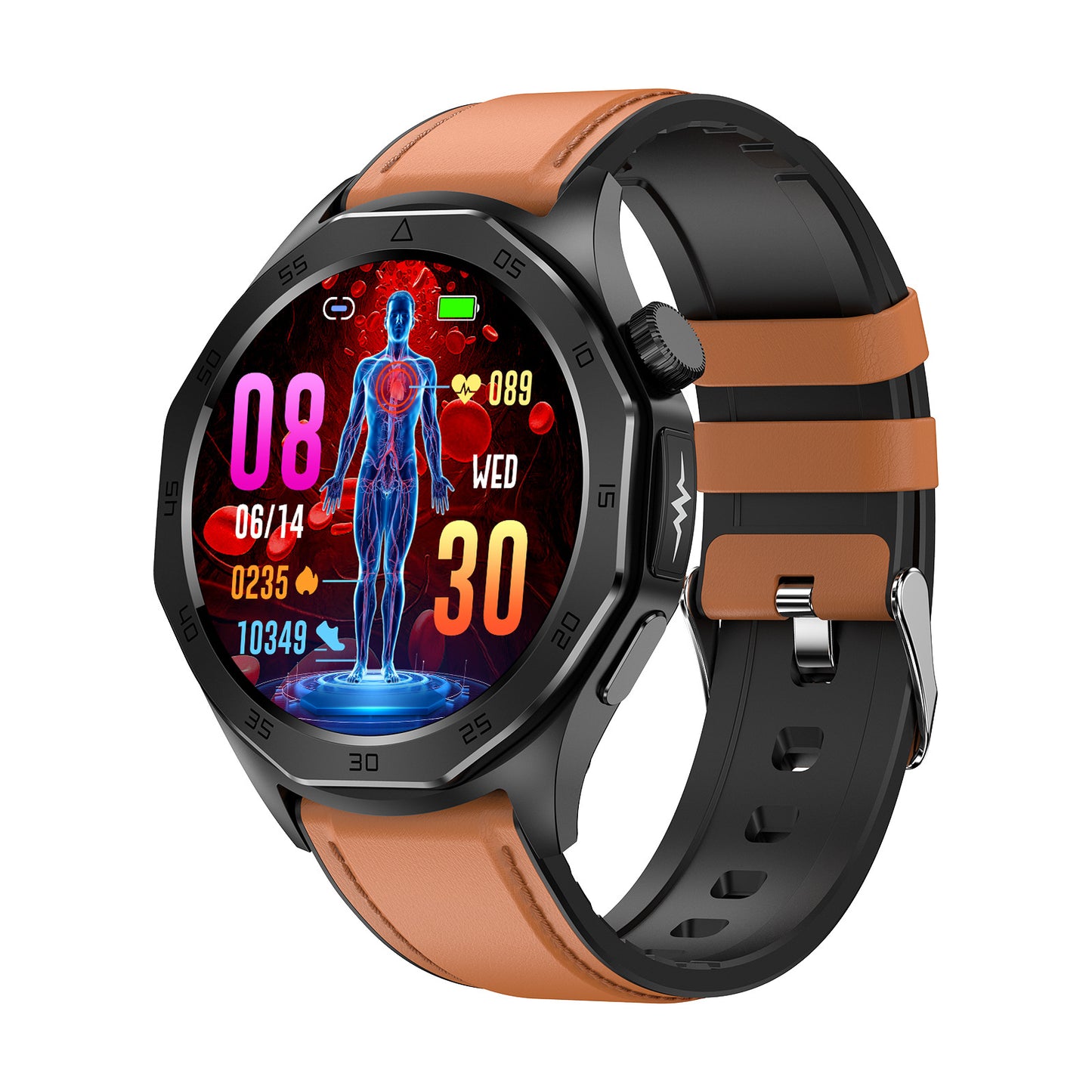 New ET480 ECG Bluetooth Calling Sport Smart Watch