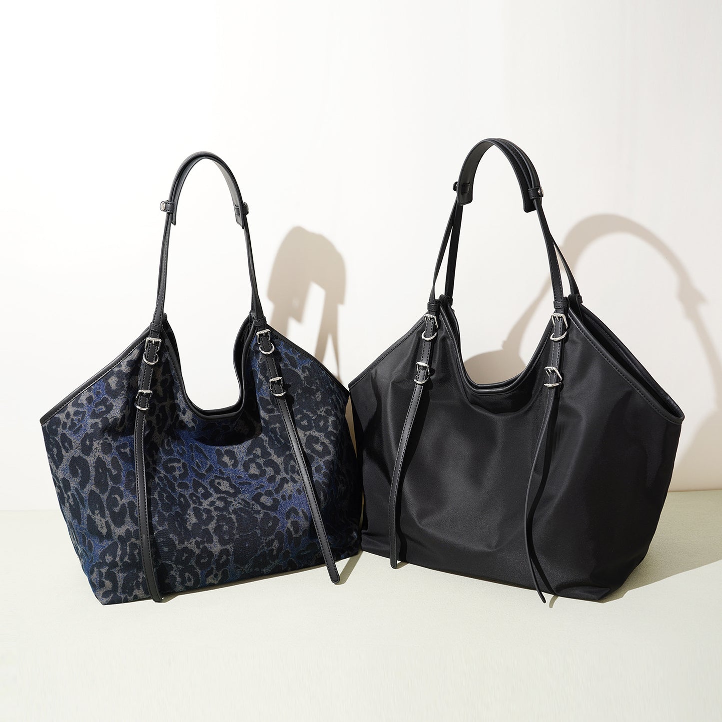 Kvinder Denim Patchwork Casual Skuldertaske