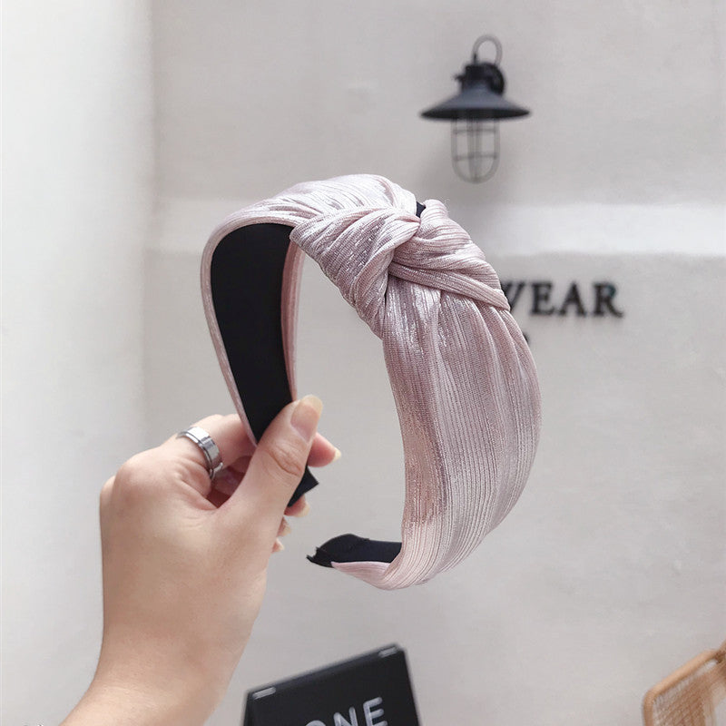 Hot stamping fabric headband