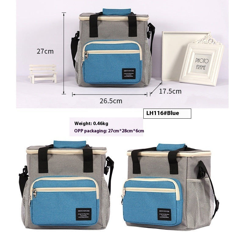Fashion Cold Insulation Thermal Thickened Lunch Bag