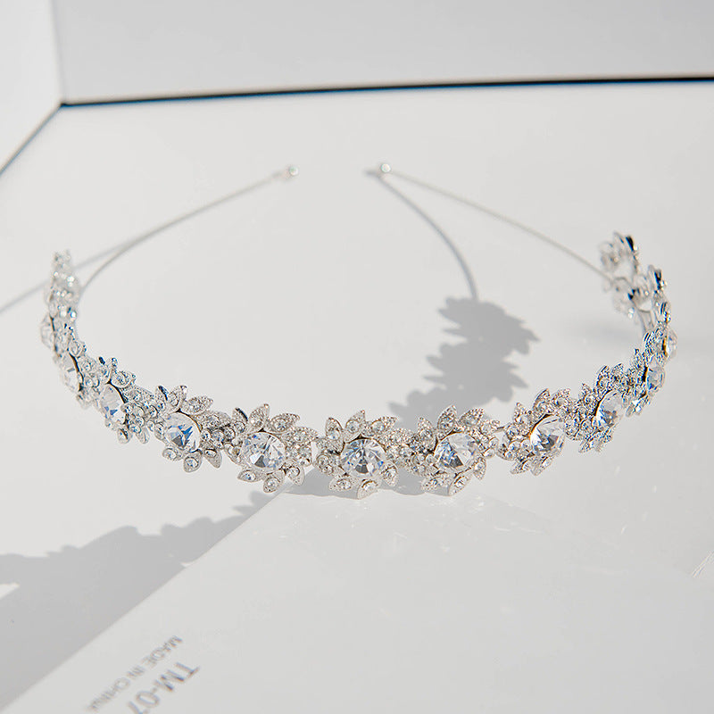 New Flower Bride Wedding Crown Hair Band