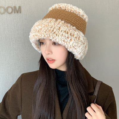 Women's Fashion Retro Hundred With Ear Protection Warm Woolen Hat