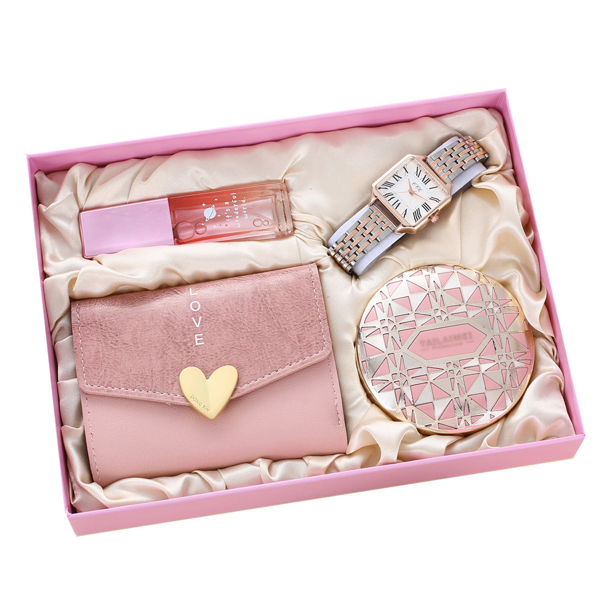 Gift Box Watch Perfume Air Cushion Wallet