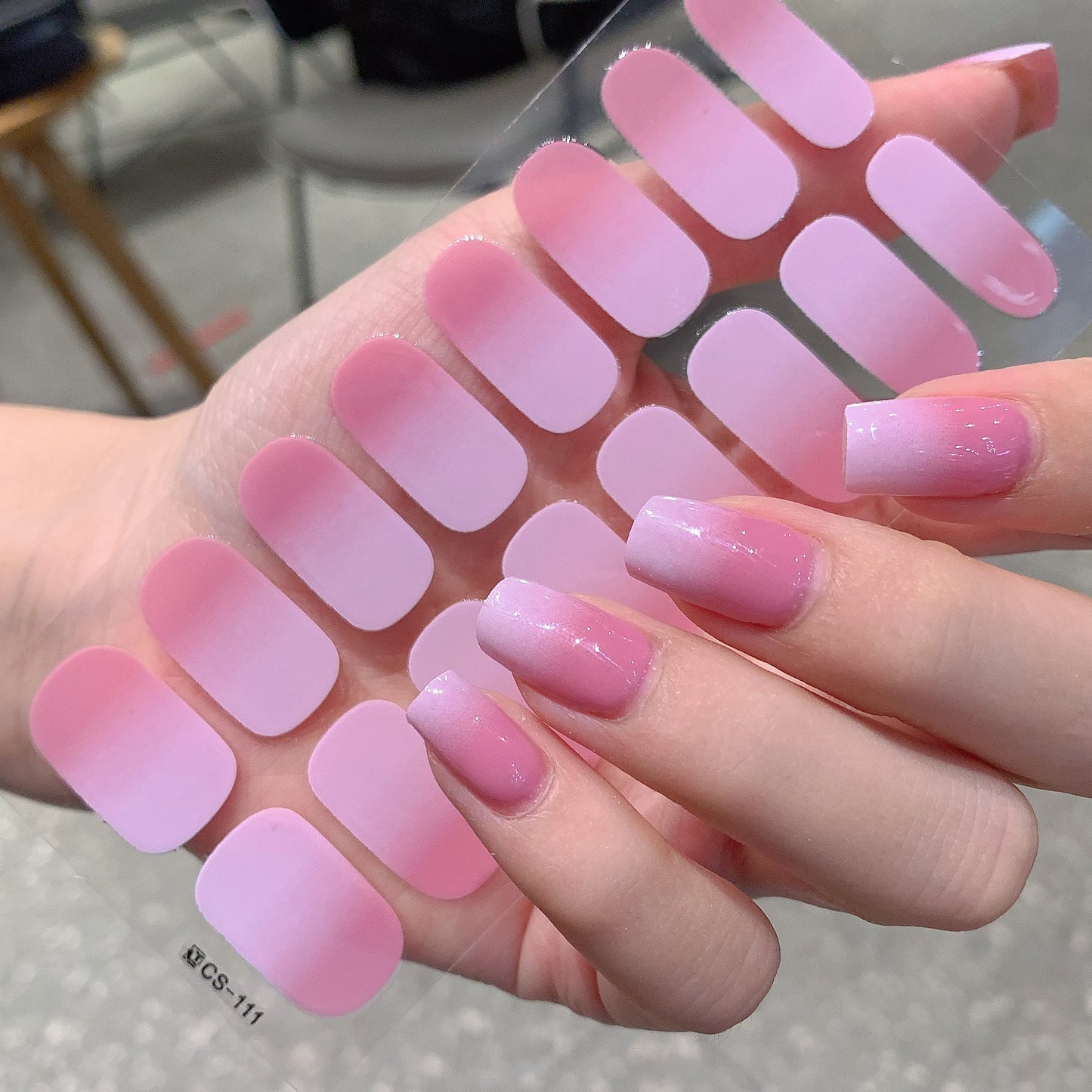 Gradient Color Nail Sticker Spring And Summer Comely Finger