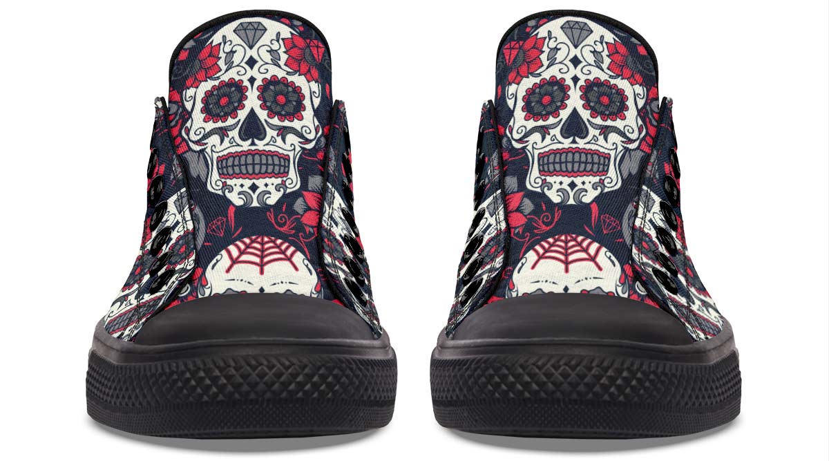 Fashion Print Couple Low-Top Canvas Shoes