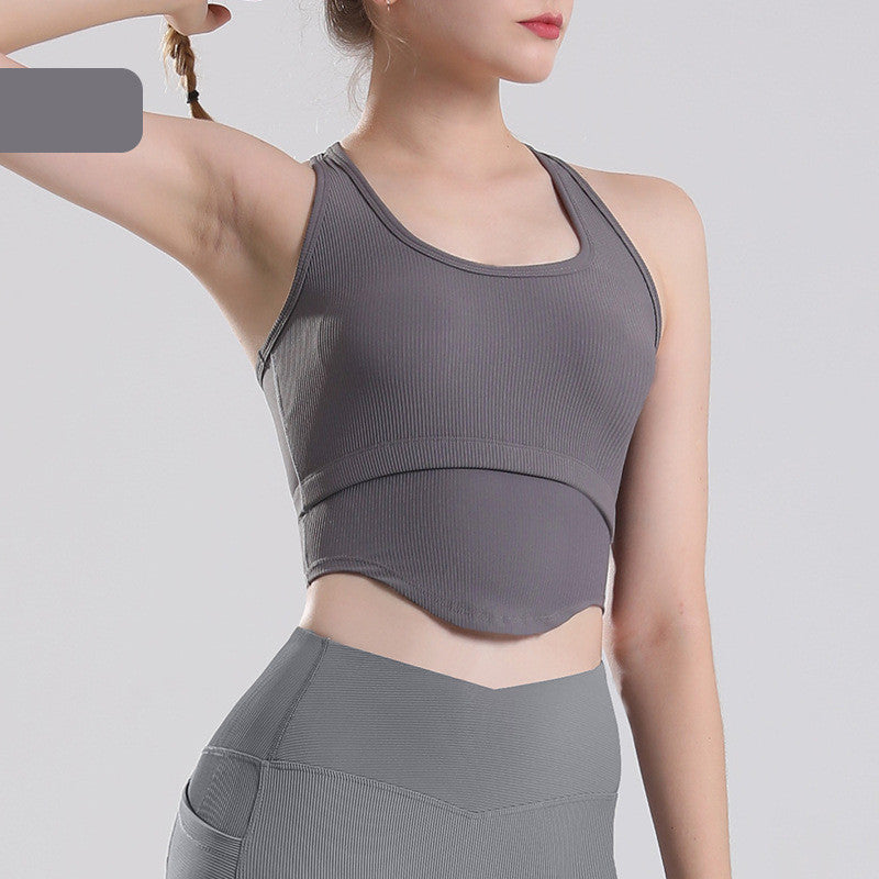 Running Bra With Cushion For Shock Absorption