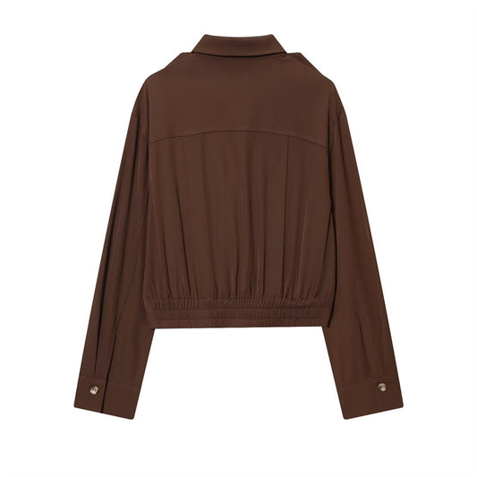 Women's Fashionable All-match Shoulder Strap Shirt