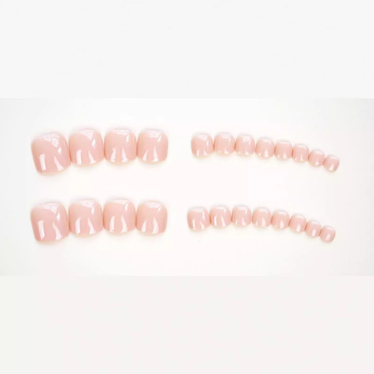 Fashion Personality Toe Nail Stickers Finished Product