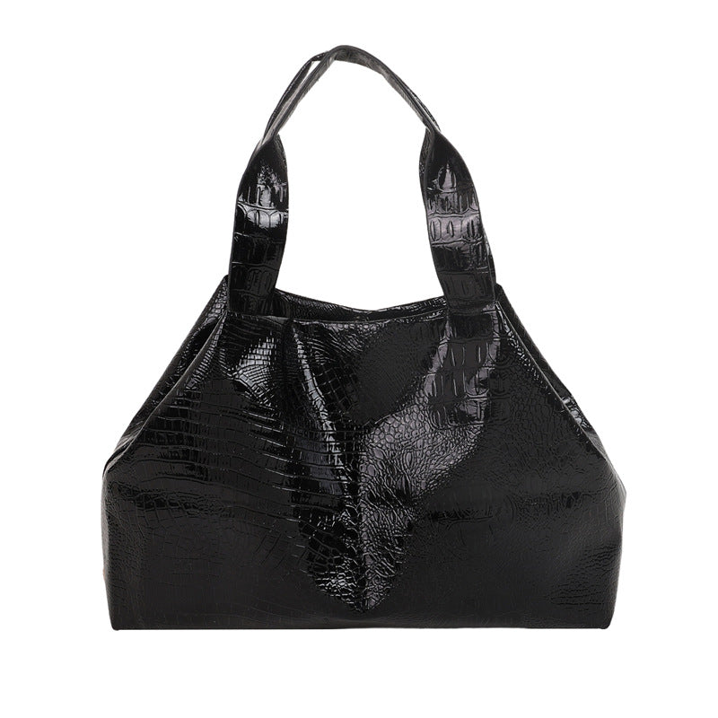 Texture Alligator Printed Handbag For Women