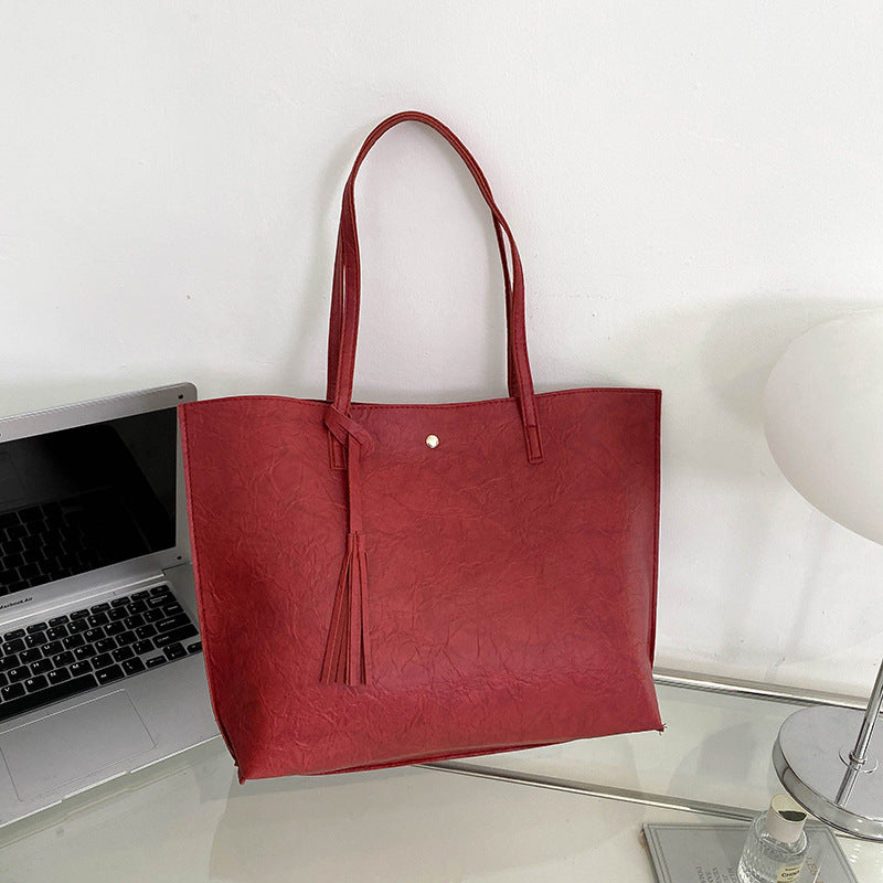 Large-capacity Tote Women's Handbag Casual Style