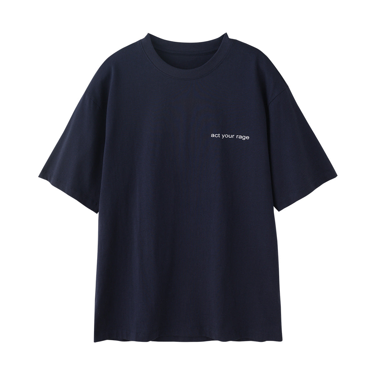 Cotton Short-sleeved T-shirt Letter Print