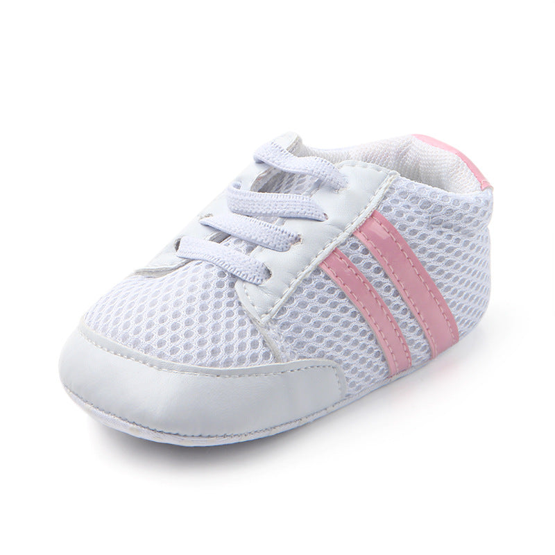 Spring And Autumn Breathable Mesh Baby's Shoes Soft Bottom Non-slip Baby Toddler Shoes