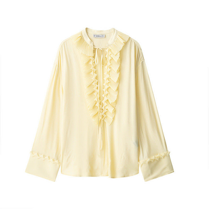 European And American Style Solid Color Strap Loose V-neck Shirt Dress